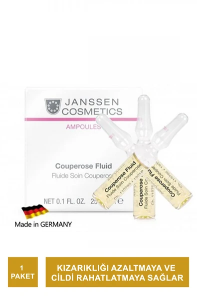 Janssen Couperose Fluid Kızarıklık Ve Hassas Cilt Ampul 1 Adet