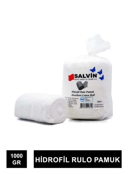 Salvin Hidrofil Rulo Pamuk 1000gr