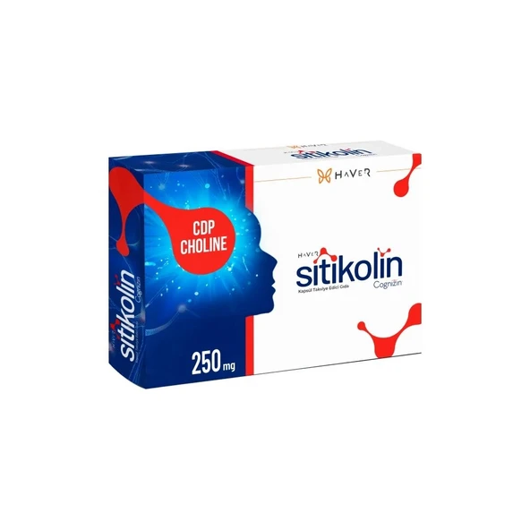Haver Sitikolin Cognizin 250mg 30 Kapsül