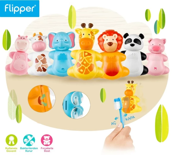 Flipper Diş Fırçası Hijyenik Saklama Kabı