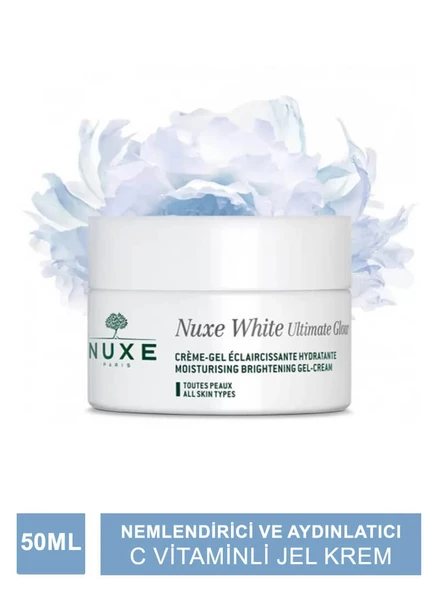 Nuxe White Ultimate Glow Nemlendirici ve Aydınlatıcı C Vitaminli Jel Krem 50 ml