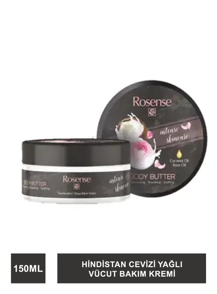 Rosense Body Butter 24 Saat Etkili Vücut Bakım Kremi 150 ml