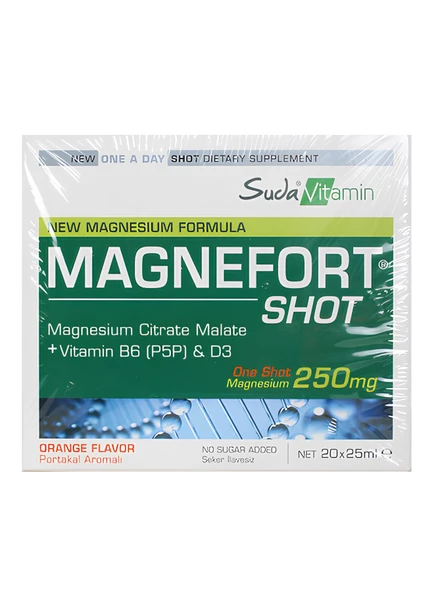 Suda Vitamin Magnefort Shot 20x25 ml