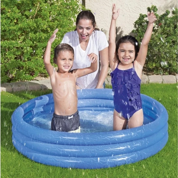 Bestway Bölme Çocuk Havuzu 122x25 cm - 51025 -Mavi