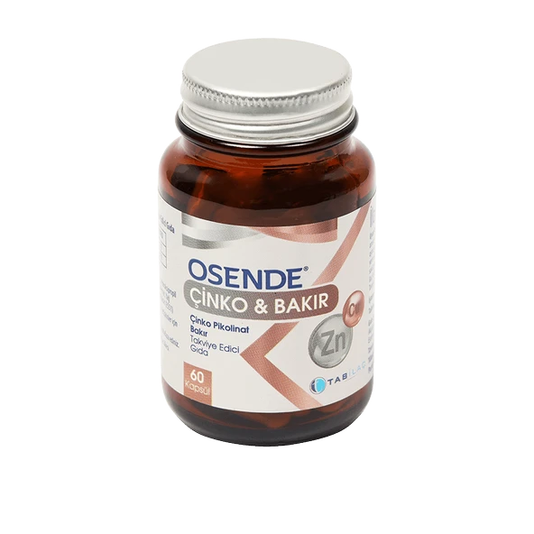 Osende Çinko & Bakır 60 Kapsül