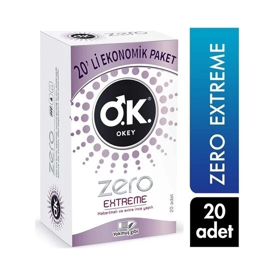 Okey Zero Extreme 20 Adet