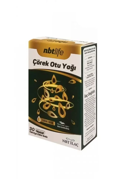 Nbt Life Çörek Otu Yağı 30 Kapsül