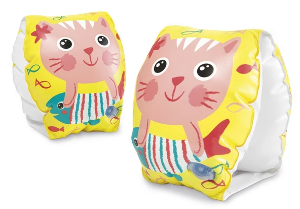 İntex Yavru Kedi Desenli Kolluk 1,5-3 Yaş 20x15cm - 56665EU-