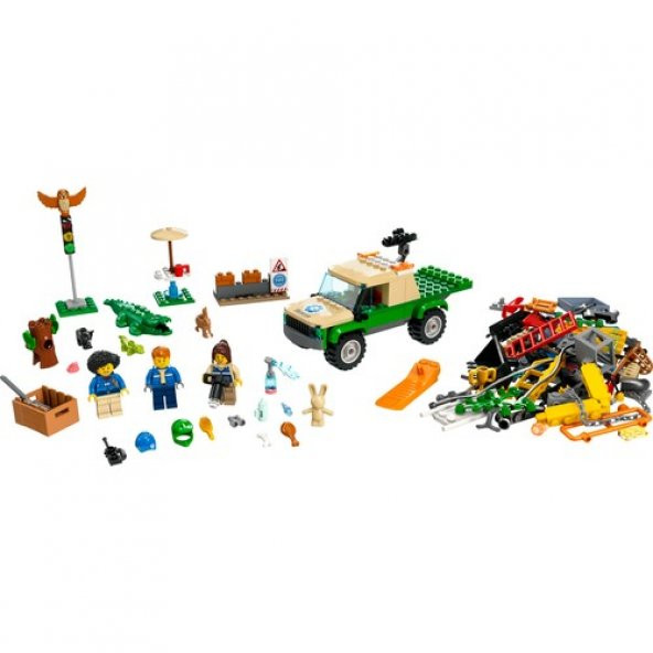 LEGO City 60353 Wild Animal Rescue Missions - Resim 2