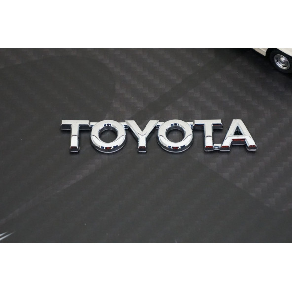 Toyota Krom ABS Bagaj 3M 3D Yazı Logo Amblem - 3