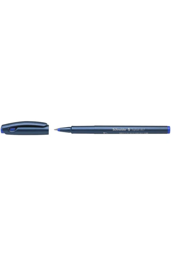 Schneider Topball Konik Uçlu Roller Pilot Kalem 0.6 mm Konik Uçlu Pilot Kalem Mavi (10 Lu Paket) - Resim 6