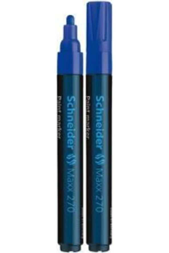 Schneider Markör Boya Maxx 1-3 MM Mavi Boya Markörü (10 Lu Paket)