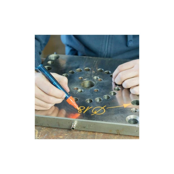 Schneider Markör Boya Maxx 1-3 MM Mavi Boya Markörü (10 Lu Paket) - Resim 5