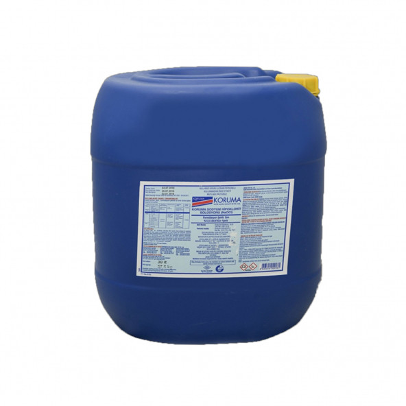 SODYUM HİPOKLORİT (SIVI KLOR ) 25 KG