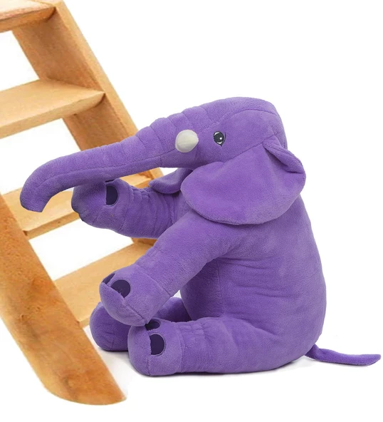 Uyku Arkadaşım Jumbo  Fil - Büyük Yumuşacık Peluş Fil- 90 cm - 11