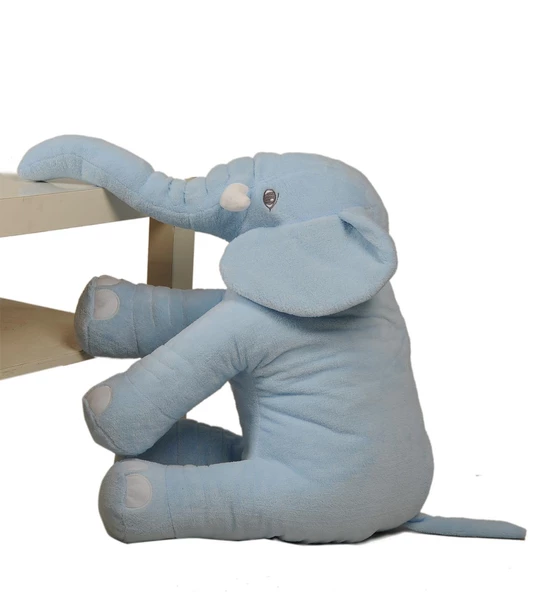 Uyku Arkadaşım Jumbo  Fil - Büyük Yumuşacık Peluş Fil- 90 cm - 9