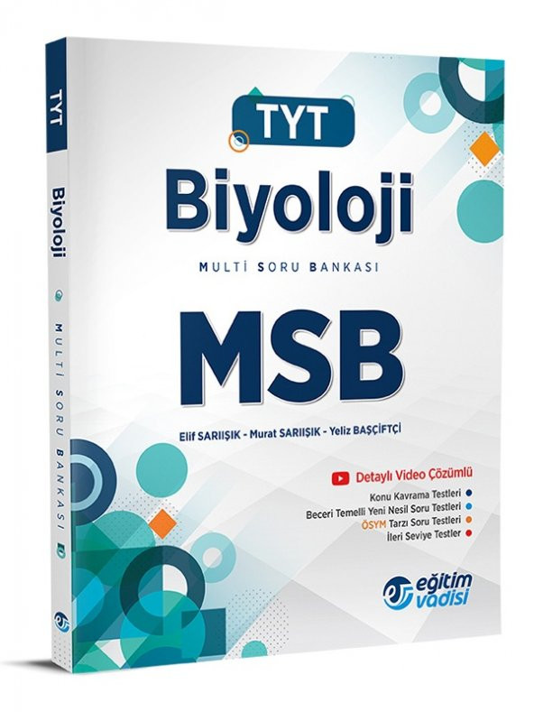 Eğitim Vadisi Tyt Biyoloji Msb Multi Soru Bankası 2023