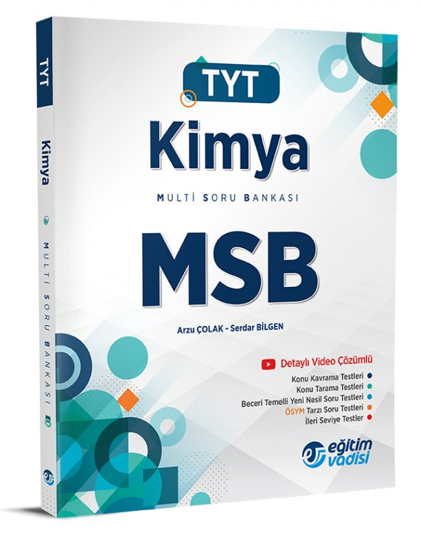 Eğitim Vadisi Tyt Kimya Msb Multi Soru Bankası 2023