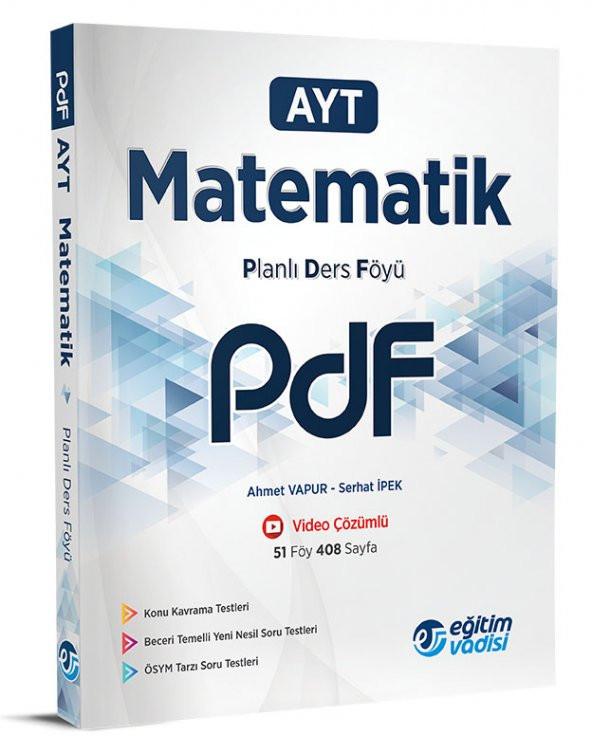 Eğitim Vadisi Ayt Matematik Pdf Planlı Ders Föyü 2023