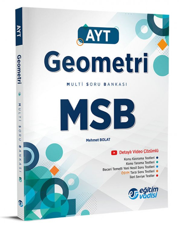 Eğitim Vadisi Ayt Geometri Msb Multi Soru Bankası 2023