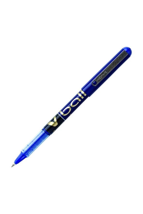 Pilot Roller Kalem V-Ball V System Bilye Uç 0.7 MM Mavi Pilot Kalem (12 Li Paket)
