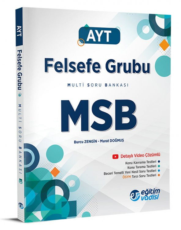 Eğitim Vadisi Ayt Felsefe Grubu Msb Multi Soru Bankası 2023
