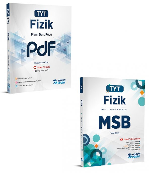 Eğitim Vadisi Tyt Fizik Pdf + Msb Seti 2 Kitap 2023