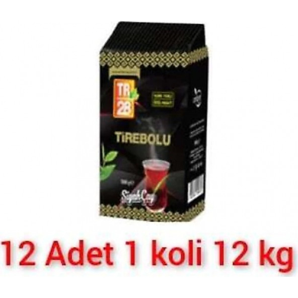 Tirebolu Amber Tr 28 Siyah Çay 12 Kg