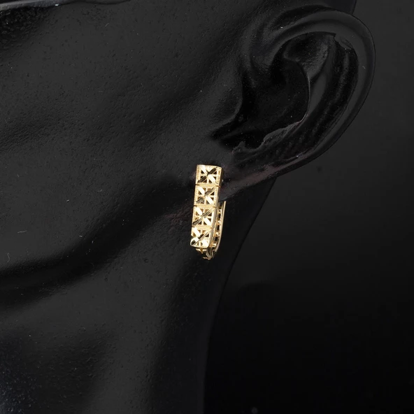 Taşsız 14 Ayar Altın Düğün Takı Seti - 7