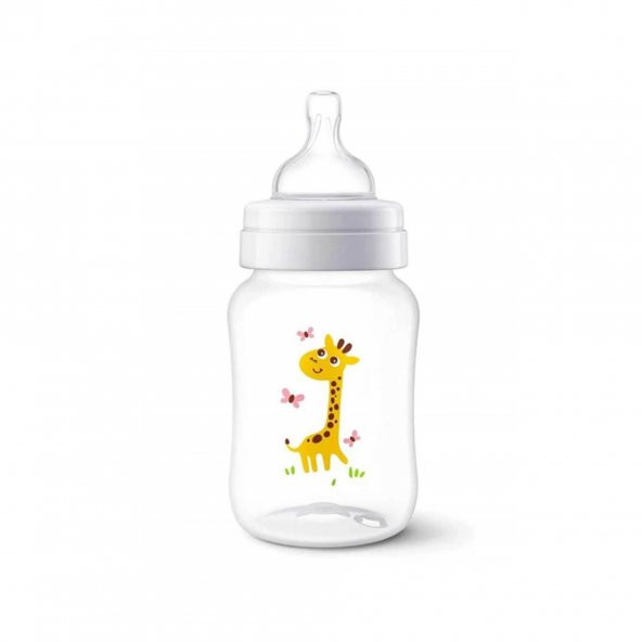 Philips Avent Klasik Zürafa Desenli Biberon 260 ml - 2