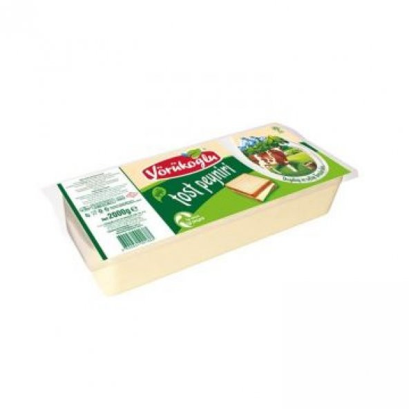 Yörükoğlu Tost Peyniri 2 Kg x 6 Adet