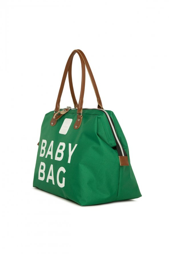 Bagmori Koyu Yeşil Baby Bag Baskılı Bebek Bakım Çantası - 2
