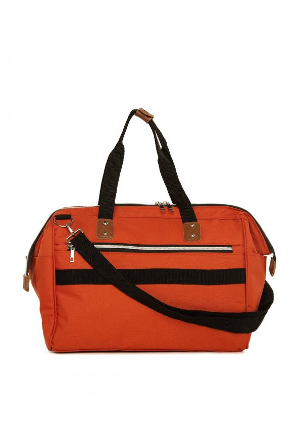 Bagmori Kiremit Askılı Anne Bebek Bakım Çantası - 5