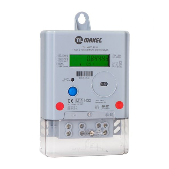 Monofaze Dijital Elektrik Sayacı