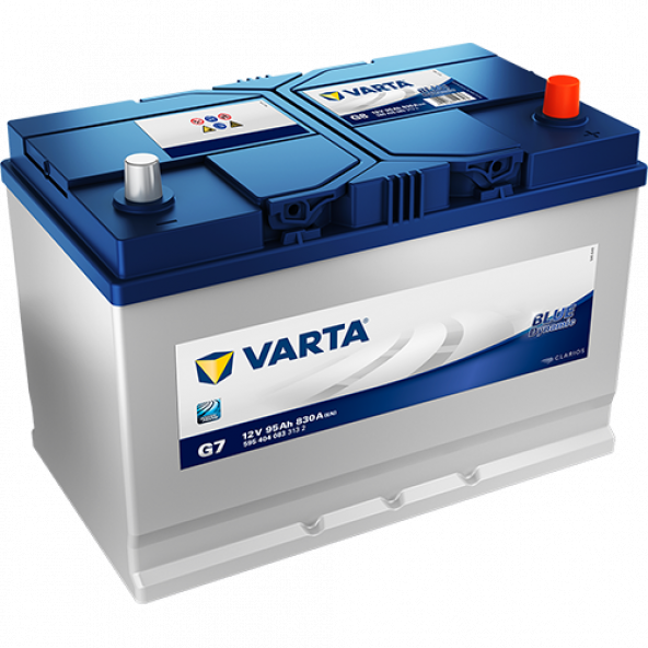 Varta Blue Dynamic G7 12V 95 Ah 830CCA Akü - 1