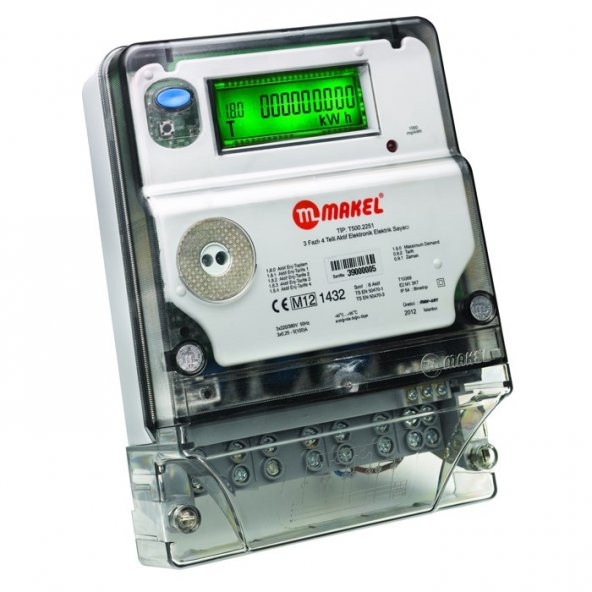 Trifaze Dijital Elektrik Sayacı mkl-2