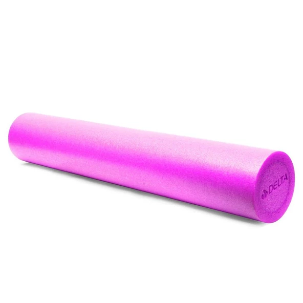 Delta 90 cm Uzunluk 15 cm Çap Yüksek Yoğunlukta Orta Sert Uzun Foam Roller Pilates Masaj Rulosu