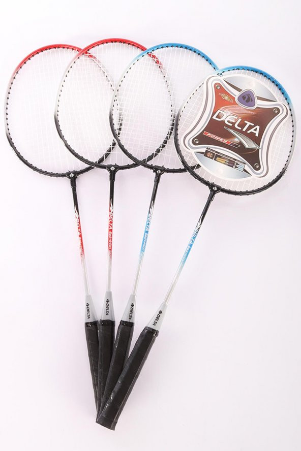 Delta 4 Adet Badminton Raketi İle 3 Adet Badminton Topu Ve Deluxe Badminton Çantası Dörtlü Grup Seti - 2