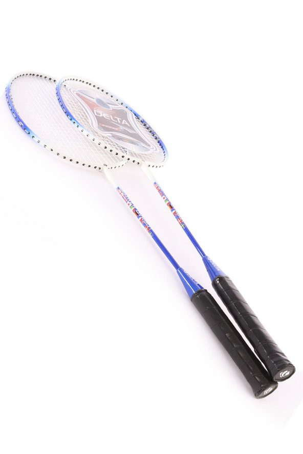 Delta Tek Parça Halinde Üretim 2 Adet Dura-Strong Badminton Raketi Ve Deluxe Badminton Çantası Seti - 2