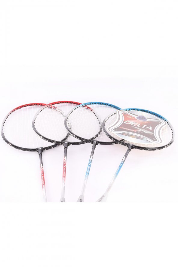 Delta 4 Adet Badminton Raketi İle 3 Adet Badminton Topu Ve Deluxe Badminton Çantası Dörtlü Grup Seti - 4