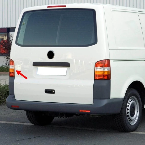 VW Transporter T5 2004-2010 Sol Arka Stop Fren Lambası Sarı 7H0945095G ürün görseli 1
