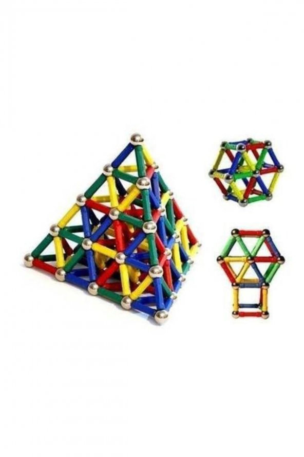 Magnetic Wano Manyetik Lego Seti 37 Parça