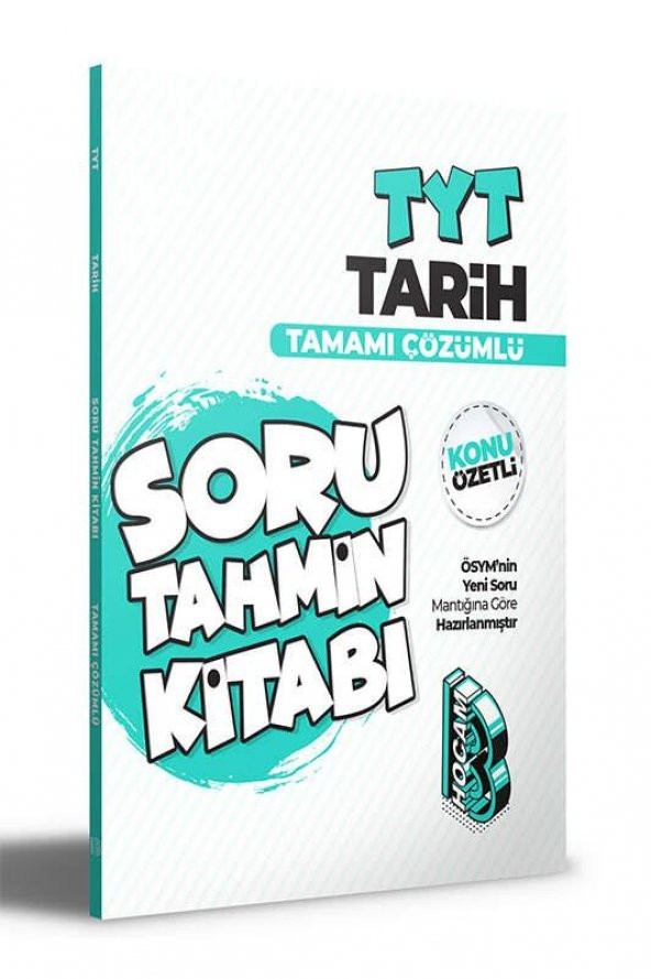 TYT Tarih Konu Özetli ve Tamamı Çözümlü Soru Tahmin Kitabı Benim Hocam Yayınları