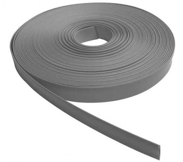 Isı ile 2/1 Daralan Makaron 38 mm - Gri - 50 Metre