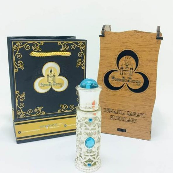 OSMANLI SARAYI HÜRREM KOKUSU GÜMÜŞ KULE ŞİŞE 7GR ürün görseli 1