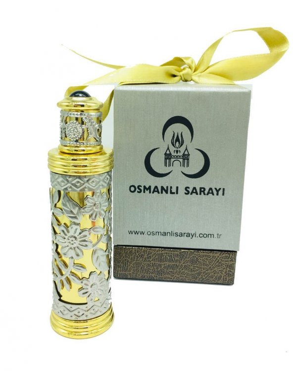 OSMANLI SARAYI SAHRA-İ CEDİT KOKUSU SARI KULE TASARIM ŞİŞE 12GR