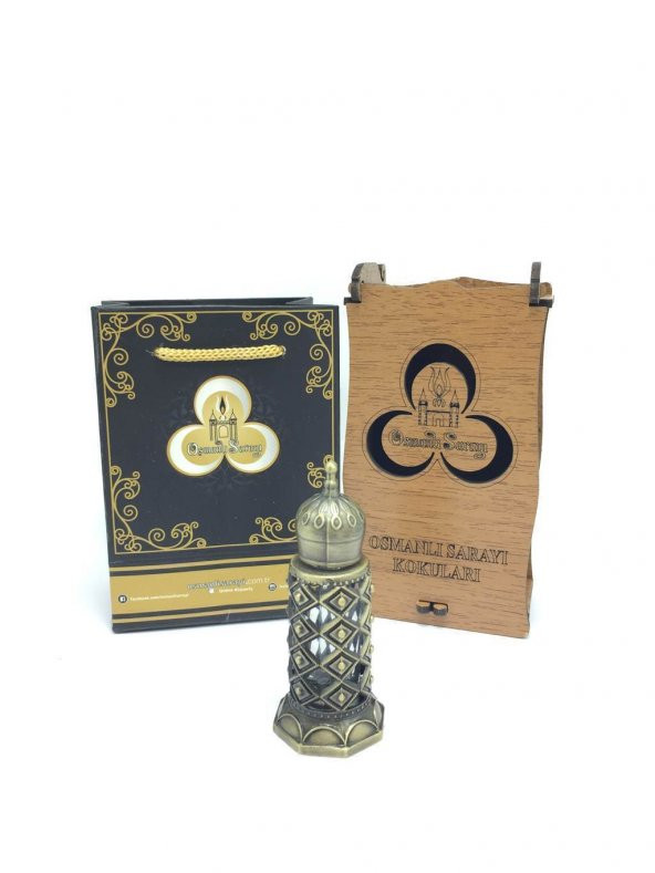 OSMANLI SARAYI HAREM KOKUSU BRONZ ÖZEL TASARIM ŞİŞE 4GR