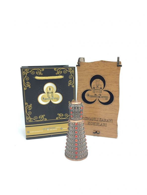 OSMANLI SARAYI HAREM KOKUSU KIRMIZI ÖZEL TASARIM ŞİŞE 4GR ürün görseli 1