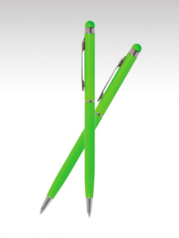 Egesta Tablet/Telefon Uyumlu Dokunmatik Uçlu Mavi Tükenmez Kalem - Fıstık Yeşili