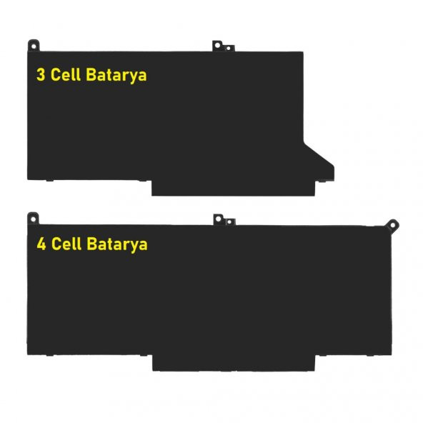 Dell Latitude P73G, P73G001, P73G002 Bataryası - Ver.2 - 4 Cell - 7